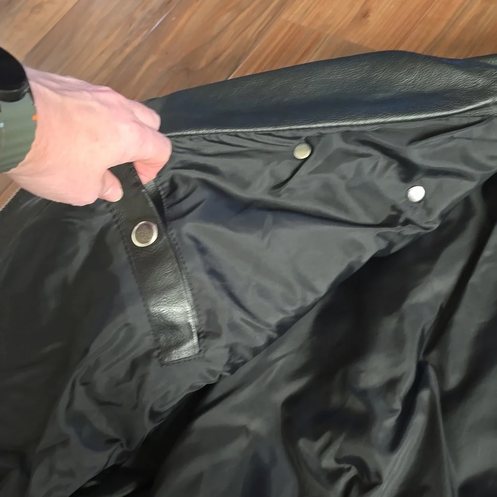 Harley Davidson Leather Jacket Size 3W - Picture 4 of 5